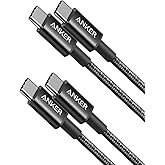 Roll over image to zoom in Anker 333 USB-C to USB-C Cable 6 fT USB C Charger Cable for Iphone 15, MacBook Pro